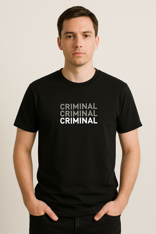 Criminal | Regular Fit | Round Neck