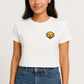 Puppy Face | Crop Top | Round Neck
